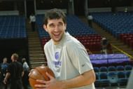 Stojakovic laughs